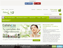 Tablet Screenshot of naturoligo.com